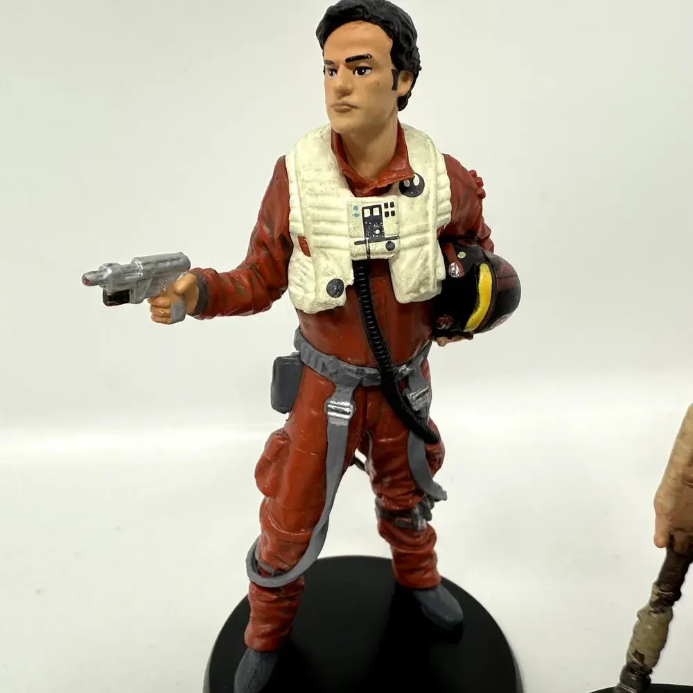 Disney Star Wars The Force Awakens Action Figure Rey, Poe Dameron, Finn Lot of 3